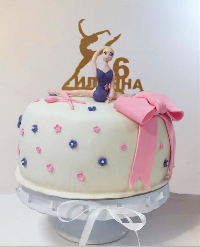 Gymnastic Cake Decorated Cake By Cacheppino Cakesdecor