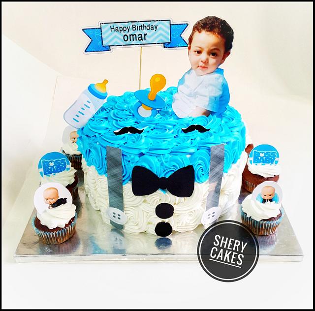 Buy Fondant Boss Baby Birthday Cake-Fondant Boss Baby Birthday Cake