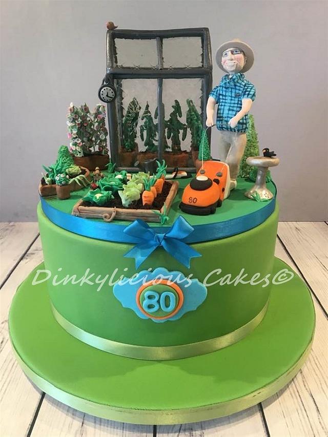 Ben's Garden Cake - Decorated Cake by Dinkylicious Cakes - CakesDecor