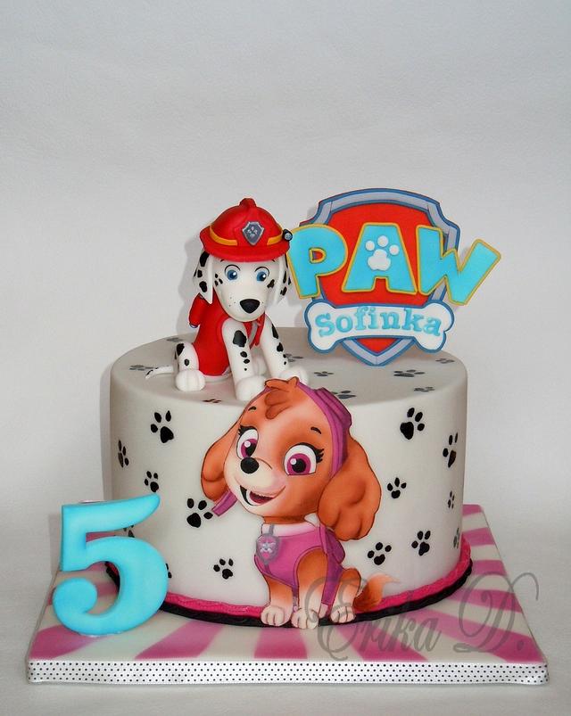 paw patrol - Decorated Cake by Derika - CakesDecor