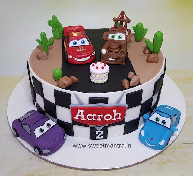 Cars Theme Cake Decorated Cake By Sweet Mantra CakesDecor 9c4a063c6728471aa1bf93b6c30a351f