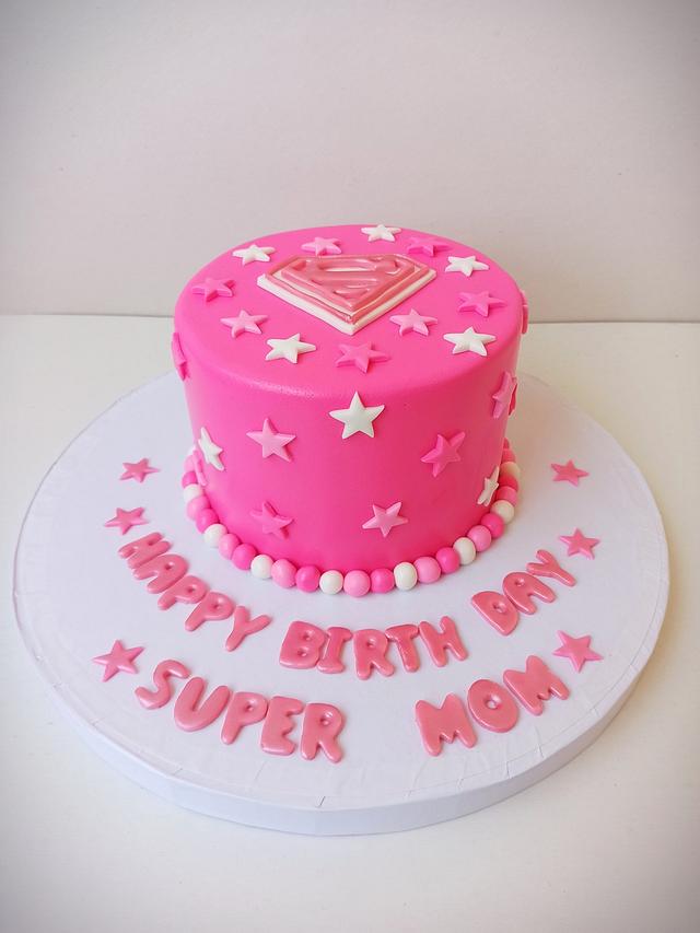 Super mom theme Cake Weight :1/2kg Flavour :Mix…