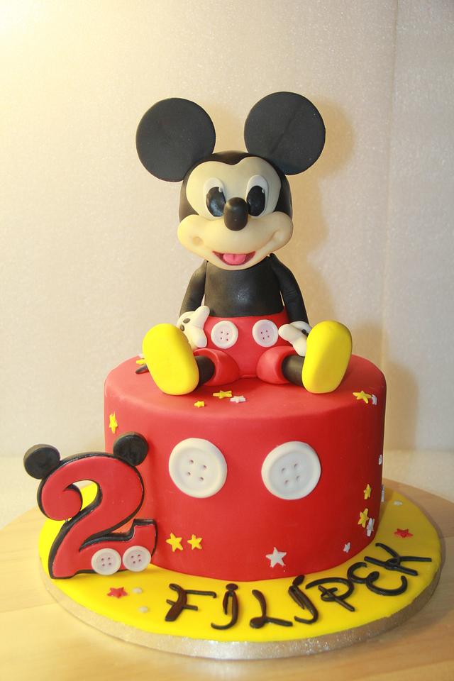 Mickey Mouse - Decorated Cake by Dorty od Barči - CakesDecor