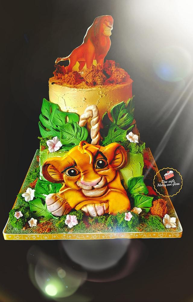 The Lion King Decorated Cake by Gena CakesDecor