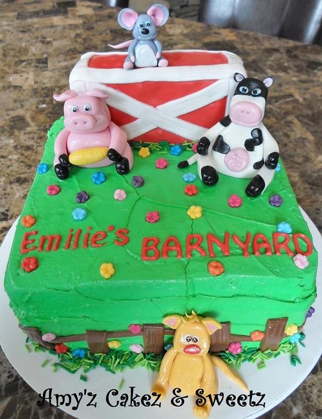 Barnyard Cake By Amy Z Cakez Sweetz Cakesdecor