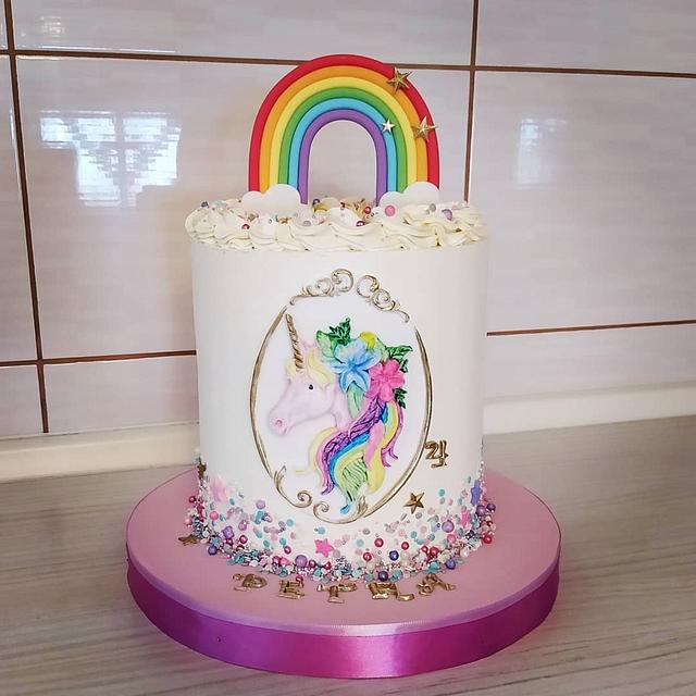 Rainbow Unicorn Cake Decorated Cake By Tortalie Cakesdecor Rainbow Unicorn Cake Decorated Cake By Tortalie Cakesdecor