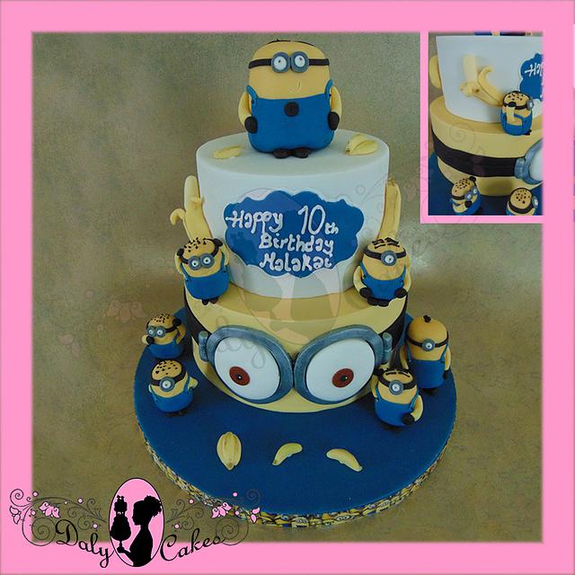 Minion Mayhem Decorated Cake By Naomi Daly Cakes Cakesdecor