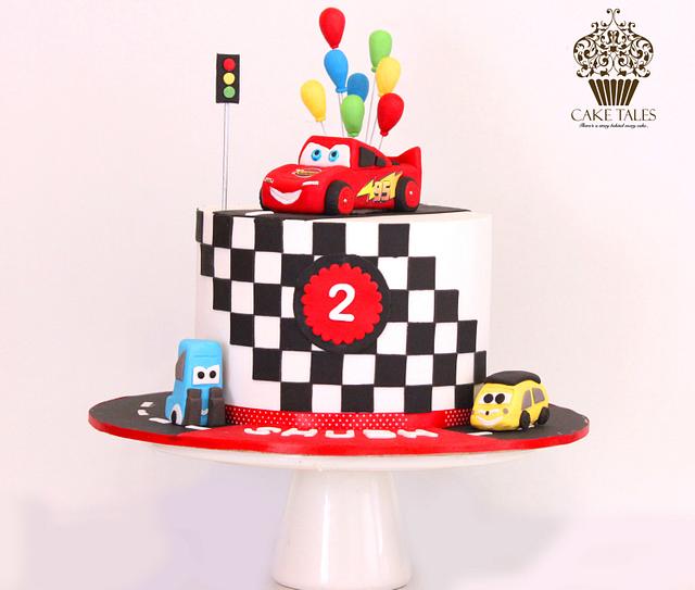 Lightening Mcqueen!! - Decorated Cake by Meenal Rai - CakesDecor