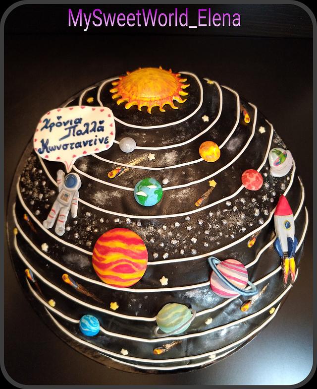 Wishes from Out of Space - Decorated Cake by My Sweet - CakesDecor