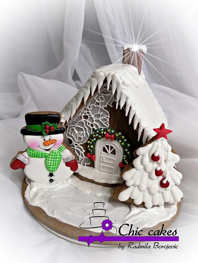 Gingerbread houses- small