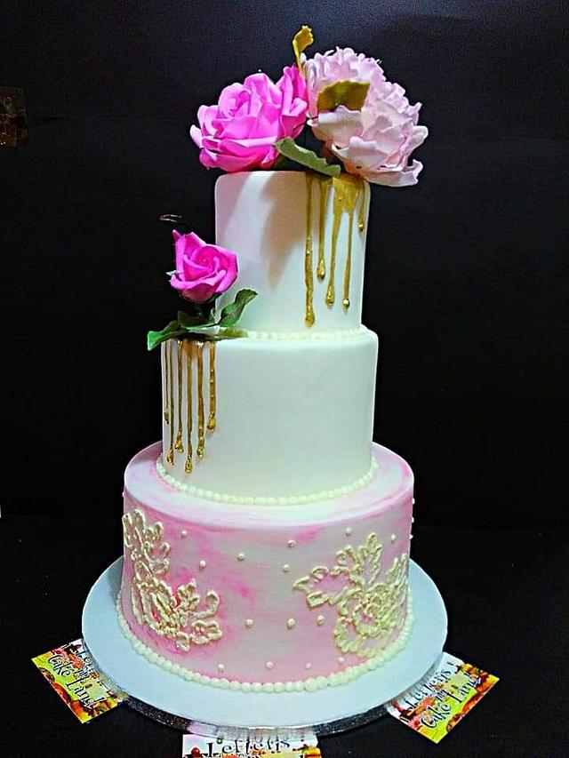 Wedding Cake Decorated Cake By Lefteris Cakesdecor Wedding Cake Decorated Cake By Lefteris Cakesdecor
