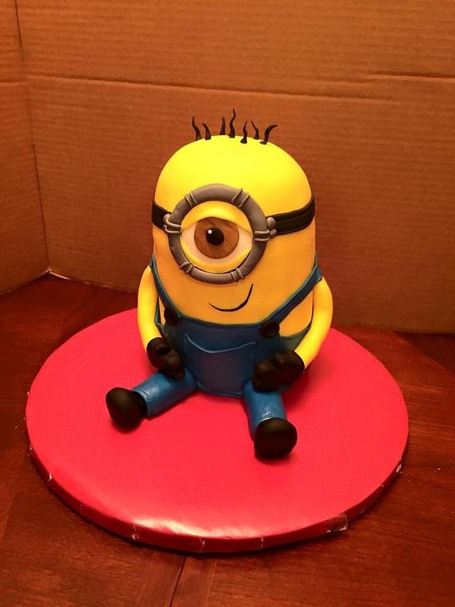 Minion - Decorated Cake by Woodcakes - CakesDecor