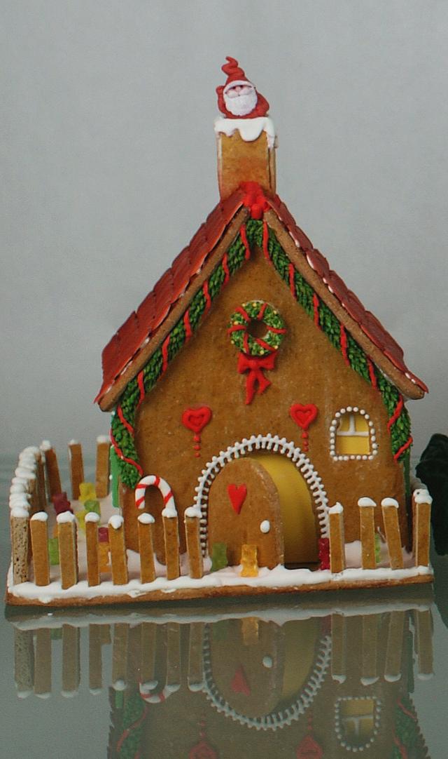 Ginger bread Houses Cake Viktoria s Cakes CakesDecor