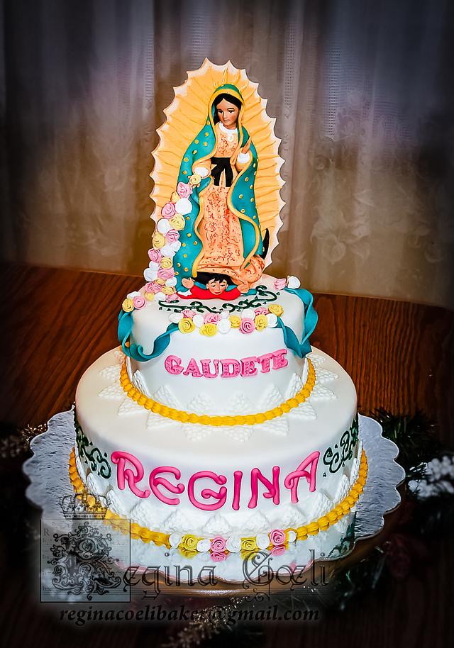 La Guadalupana - Decorated Cake by Regina Coeli Baker - CakesDecor