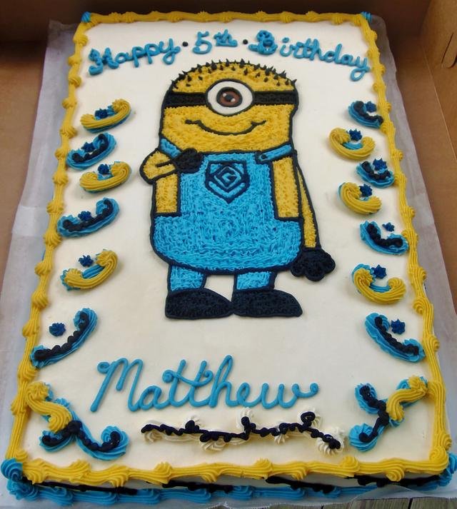 Cute Yellow Minion Cake | Yours Sincerely Bakery