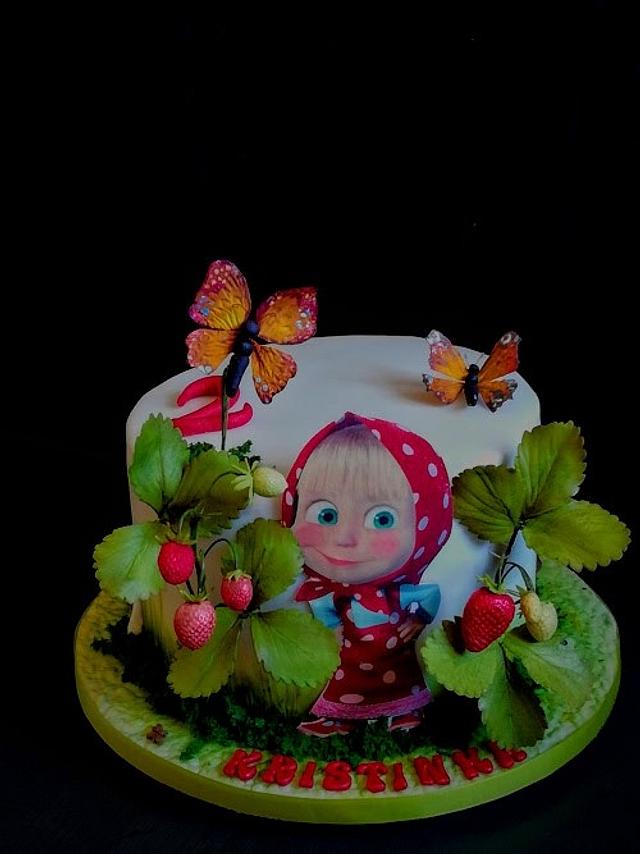 Masha cake - Decorated Cake by babkaKatka - CakesDecor