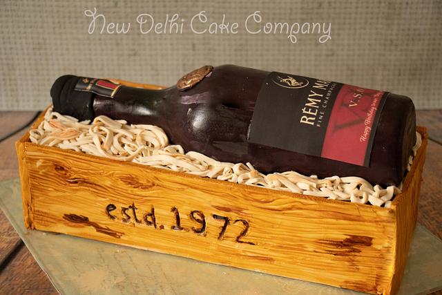 Remy Martin Cognac Cake Cake By Smita Maitra New Delhi Cakesdecor