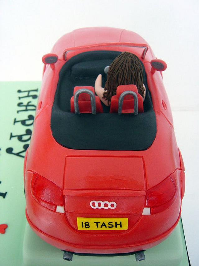 Audi Tt Cake By Wayne Cakesdecor