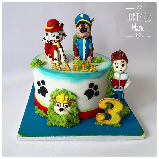 Paw Patrol - Decorated Cake by Manuela Jonisova - CakesDecor