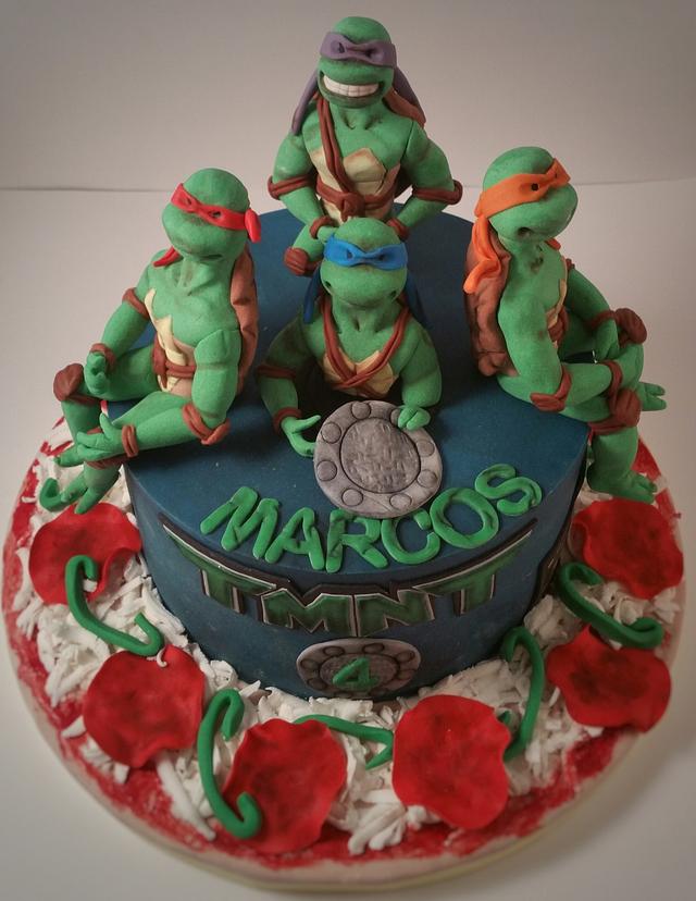 TMNT CAKE - Cake by Dulce Victoria - CakesDecor