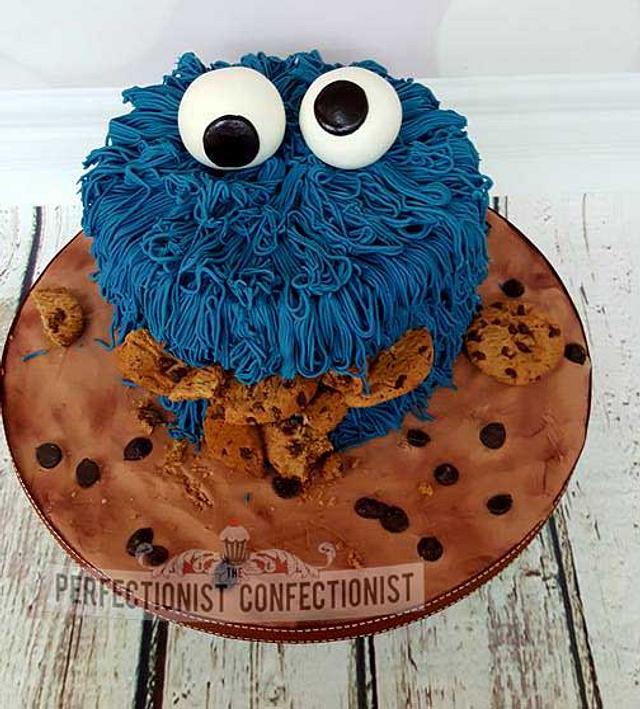 Cookie Monster!!!!! - Birthday Cake