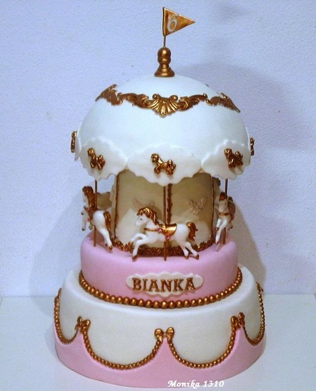 Carousel Decorated Cake by Framona cakes ( Cakes by CakesDecor