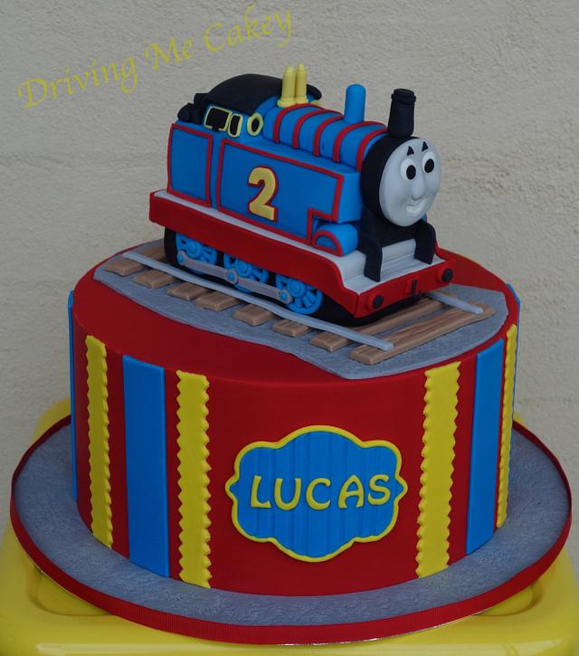 Thomas Cake - Decorated Cake by Jaymie - CakesDecor