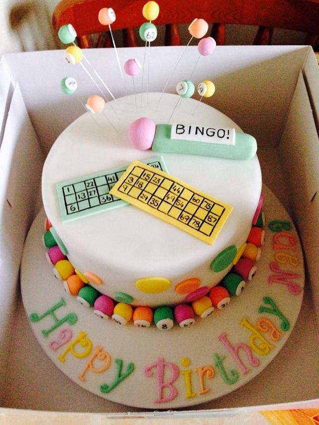 Bingo cake - Decorated Cake by wtsjoan - CakesDecor