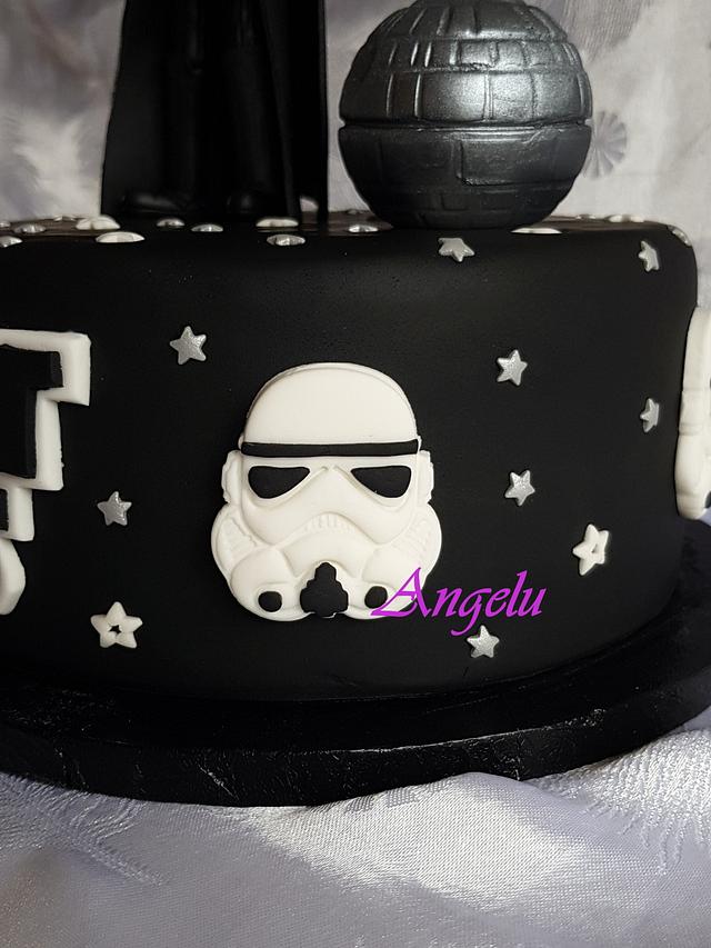 Star Wars Darth Vader Cake Cake By Angelu Cakesdecor