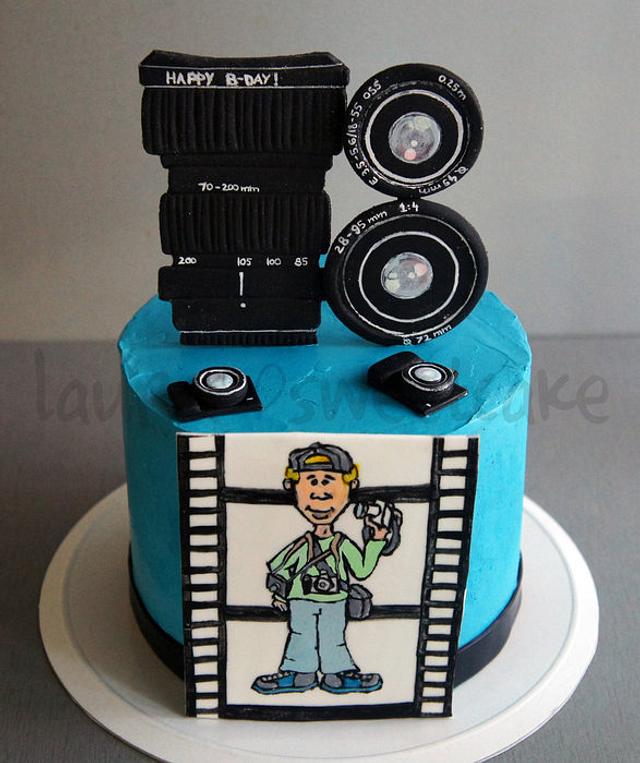 Camera Cake | Cake for Photographer | Cakes in Noida & Greater Noida –  Creme Castle