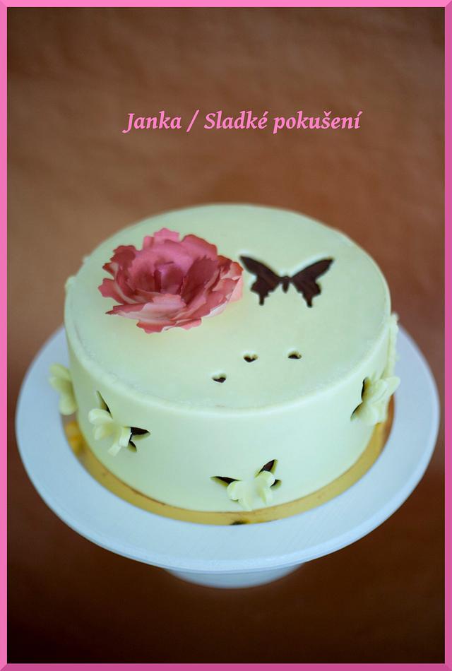 Chocolate Butterflies Cake By Janka Sladke Pokuseni Cakesdecor
