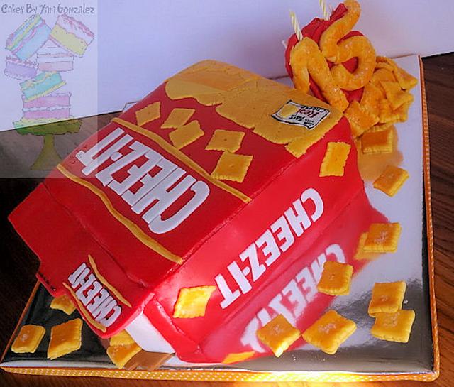 CHEEZIT Cake by Yari CakesDecor