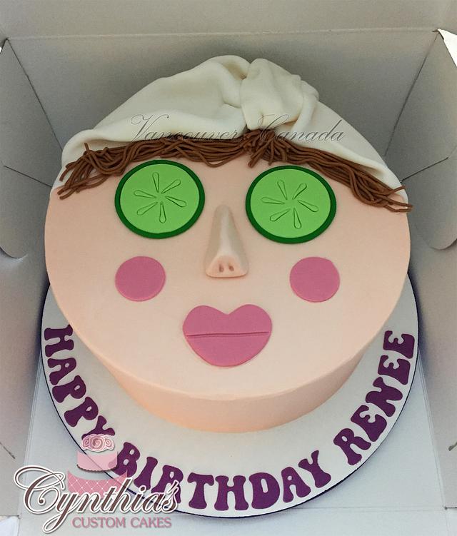 Spa Themed Cake Decorated Cake By Cynthia Jones CakesDecor   Apz6gj6h7tdkt0shcqwk 