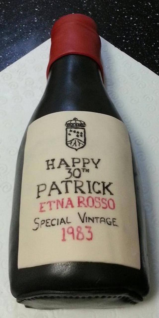 TheSIBakery Wine Bottle Cake! Cake by The Secret CakesDecor