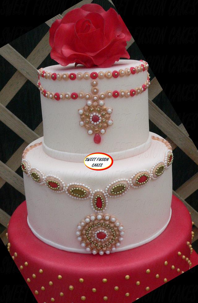 Asian Bridal Fashion - Cake by Sweet Fusion Cakes - CakesDecor