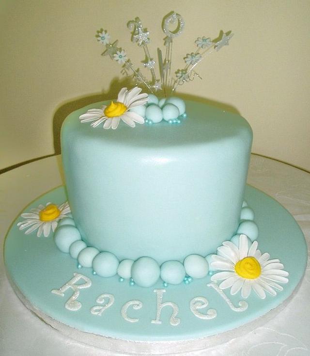 Blue Cake - Cake by BakesALot - CakesDecor