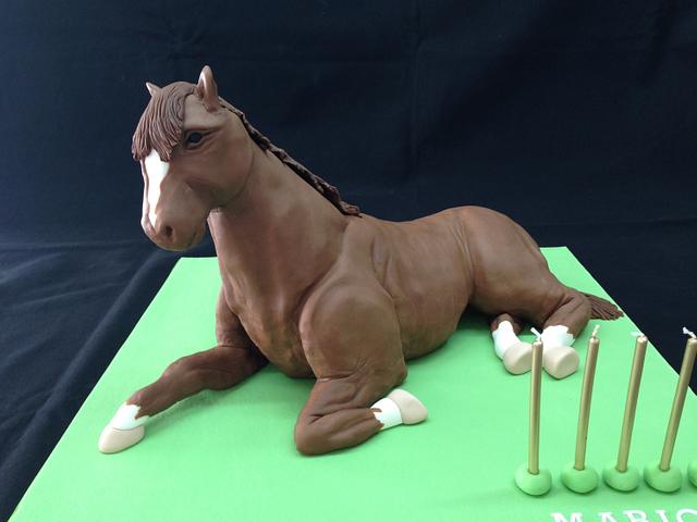 Horse cake - Decorated Cake by Galatia - CakesDecor