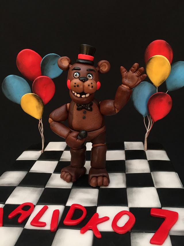 Cake themed Five Nights at Freddy's 2 - Cake by Layla A - CakesDecor