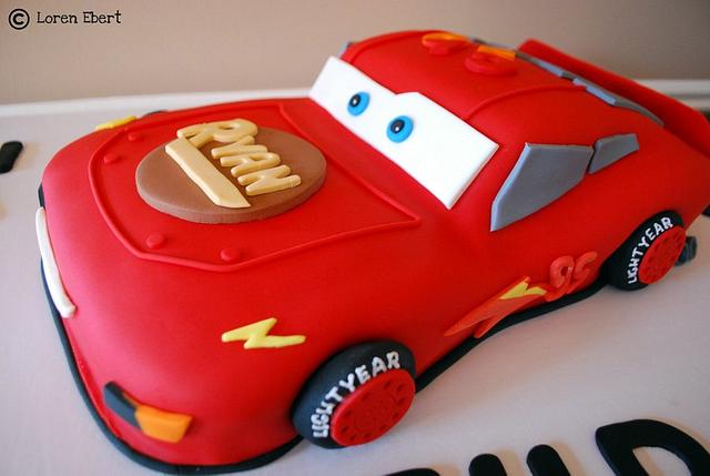 Lightning McQueen Cake!
