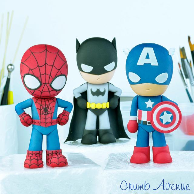 Superhero Cake Toppers