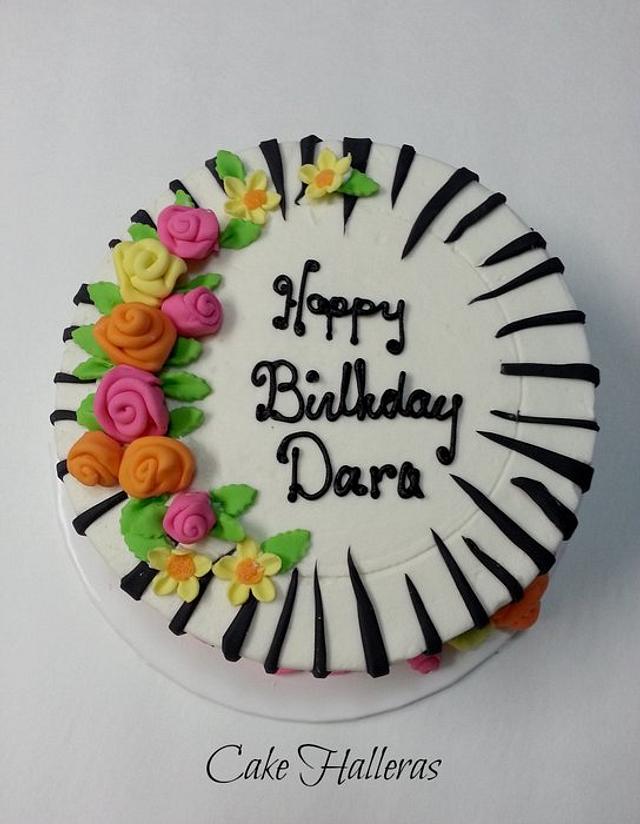 Happy Birthday, Dara - cake by Donna Tokazowski- Cake - CakesDecor