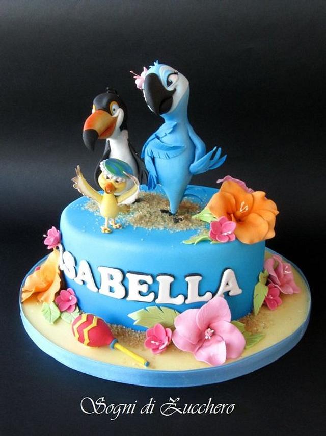 Rio cake - Decorated Cake by Maria Letizia Bruno - CakesDecor