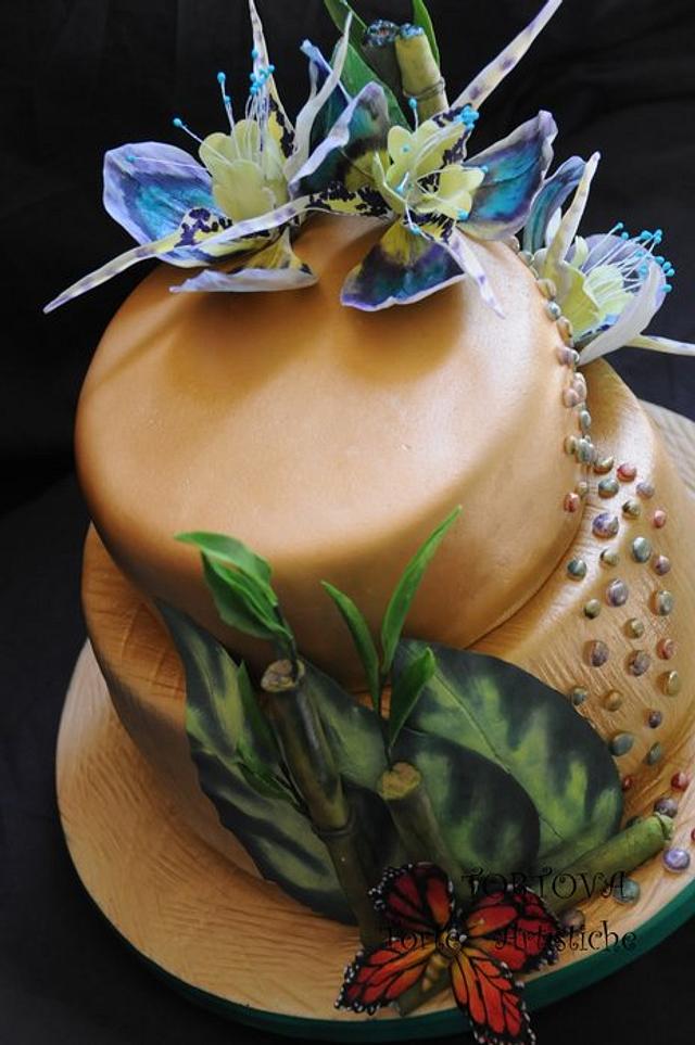 Tropical Theme - Cake by Anna - CakesDecor