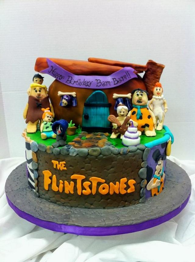 Flinstones - Decorated Cake by Meghan Smith - CakesDecor