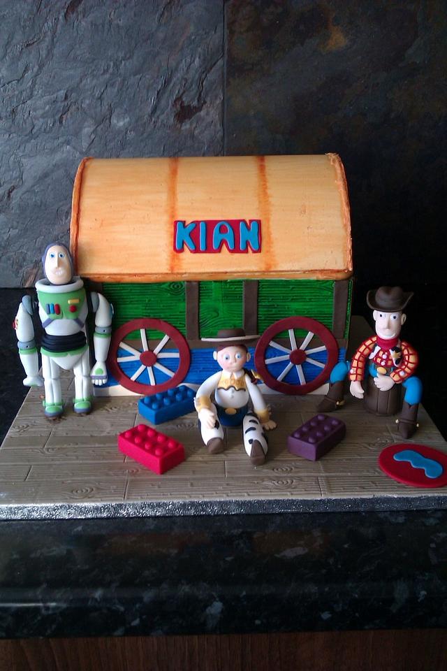 Toy box cake Decorated Cake by Caked CakesDecor