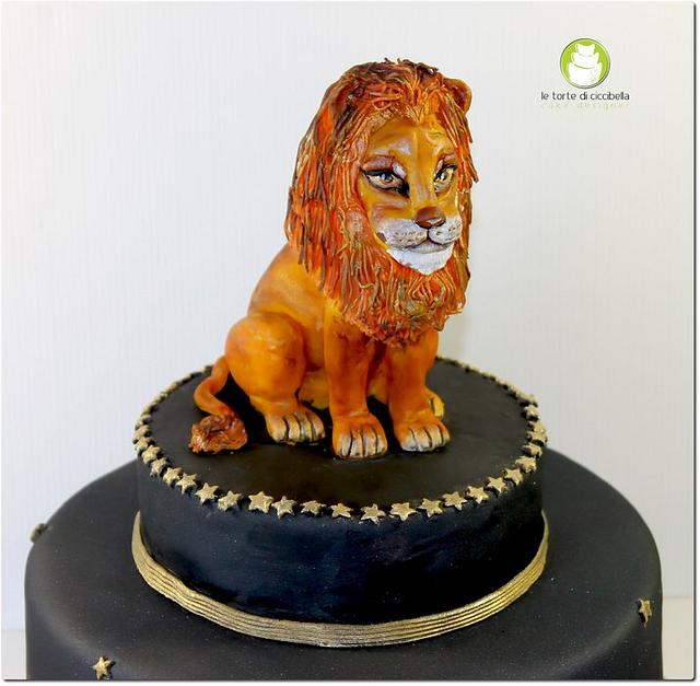 Lion Sign Zodiac Cake - Cake by Le Torte di Ciccibella - CakesDecor