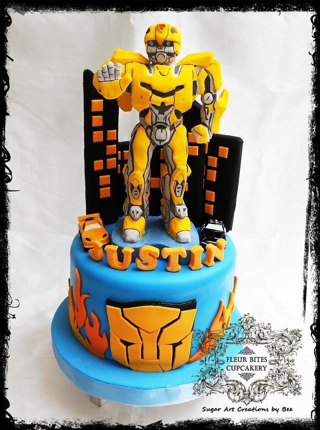 Jennas Cakes - Bumblebee transformers cake for a 7th... | Facebook
