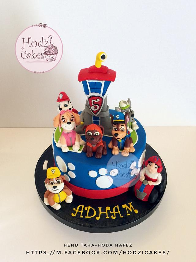 PAW Patrol Cake🐶💕 - Cake by Hend Taha-HODZI CAKES - CakesDecor