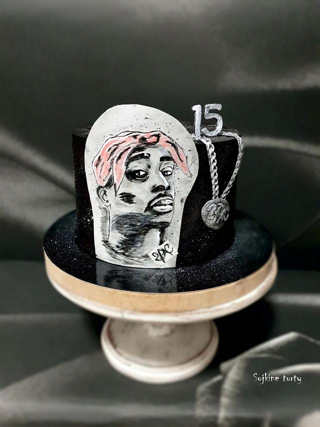 TUPAC :) - Decorated Cake by SojkineTorty - CakesDecor