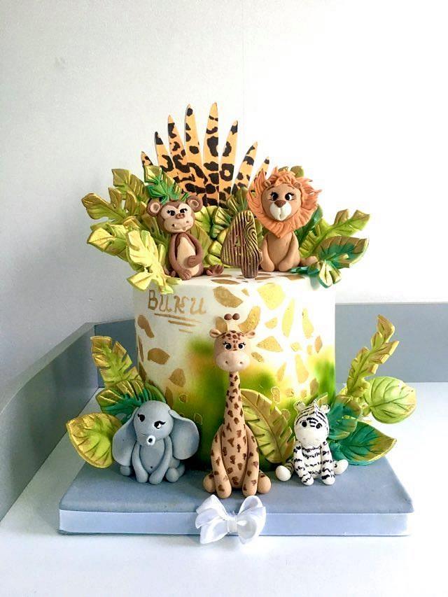 Jungle cake - Decorated Cake by Ditsan - CakesDecor